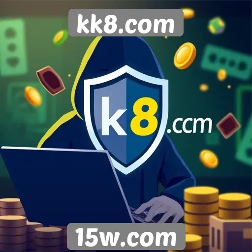 Análise da segurança no site de jogos kk8.com